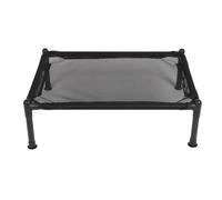 Gavigain Cama elevada para perro, malla transpirable, marco de acero elevado, antideslizante, funda lavable, comodidad para interiores y exteriores, para cachorros, personas mayores y todos los perros