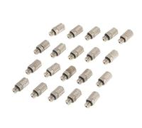 Gavigain Conector M5 Accesorios Neumáticos 20 Piezas Conector de Manguera Rápido Macho Recto para Aire