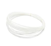Gavigain Cuerda de Tenis Hex, Alambre de Tenis Profesional Resistente al Desgaste, Alta Durabilidad para Tenis, 12m/39,4 pies (Blanca)