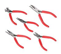 Gavigain MINI ALICATES DE ACERO PARA JOYERÍA CORTADOR KIT DE HERRAMIENTAS DE BRICOLAJE HECHO A MANO NARIZ REDONDA LARGA DOBLADA PARA HACER JOYAS