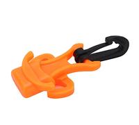 Gavigain Octopus Mouthpiece Holder Diving Mouthpiece Holder for BCD Diving Regulator, Plastic Octopus Mouthpiece Holder Plastic Scuba Diving Accessories (Naranja)