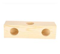 Gavigain pequeño túnel de Madera pequeño, Material, expandible y versátil, para hámsters, Conejillos de Indias y Mascotas pequeñas (S Forme d'une Ligne)