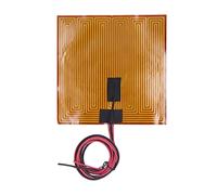 Gavigain PI Elementos calefactores Película Flexible 150 ℃ Placa calefactora Impresora 3D Poliimida (CC 24 V 150 W.)