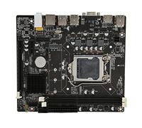Gavigain Placa Base para PC De Escritorio, Placa Base para Juegos LGa 1155 DDR3 1600 1333 1066 MHz Placa Base De Computadora con Interfaz Múltiple De Audio De 6 Canales Placa Base DDR3