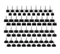 Gavigain Punta de tacón Alto Durable TPU Poliuretano Hierro Silencio Accesorios de reparación Zapatos cómodos para Mujer Oficina Fiesta