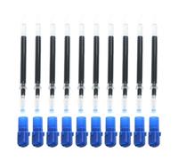 Gavigain-Recambios de bolígrafos de Gel, 10 Uds., 0,5mm, negro, Neutral, antitraga, a prueba de pinchazos, suministros de oficina y educación penitenciaria