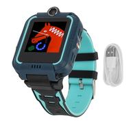 Gavigain Reloj inteligente 4G para niños pequeños, pantalla táctil HD de 1,4 pulgadas, cámara de videollamadas, reproductor de música, podómetro, reloj inteligente IP67 para niños