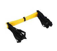 Gavigain Speed Agility Ladder Equipo de Ejercicio Entrenamiento de Velocidad para fútbol Deportes Amarillo Negro 13 peldaños (5,5 Metros 10 yuanes)
