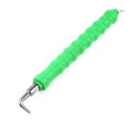 Gavigain Tie Twister Tool Semi Automatic Wire Twister Tool with Ergonomic Rubber Handle for Construction and Steel Bar Binding (straight hook)