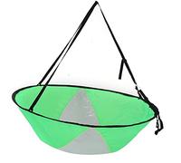 Gavigain Velas de Kayak, Kit de Vela de Viento a Favor del Viento, boya de natación, Lata de natación, Kit de Vela de Kayak Plegable a Favor del Viento para Entrenamiento Seguro, Carreras (Vert)