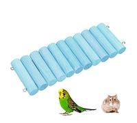Gavigain Wooden Pet Swing, no Material, Color Azul Vibrante, diseño Multifuncional, para hámsters, Ardillas, planeadores de azúcar, pájaros