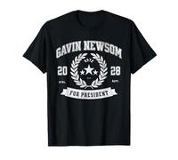 Gavin Newsom 2028 para el Presidente demócrata Universitario Camiseta