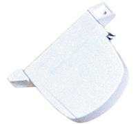 Gaviota 06-011-002 - Recogedor abatible mini C-14 marfil