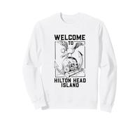 Gaviota en el cráneo - Hilton Head Island Sudadera