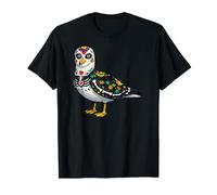Gaviota Mexicana Calavera Viva México Chica Fiesta Camiseta