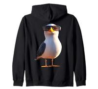 Gaviota Playa Mar del Norte Mar Báltico Gaviota Argéntea Sudadera con Capucha