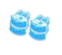 Gavqzoiuyr Compatible para Braun 9050cc, 9090cc, 9095cc, 9280cc, 9290cc。 La solución de Limpieza de Cabezales de Afeitar se rellena con Agente de Limpieza.(4pcs*170ml)