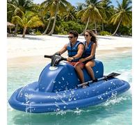 Gavscient Moto De Agua Inflable Eléctrica Plegable 2-en-1 Y Patinete Submarino De Buceo Motor Sin Escobillas 60 Minutos, 7km/H Equipo De Buceo Marino Y Natación para Adultos Y Niños 10Athruster