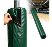 Gavscient Protector de Postes para Escuela y Gimnasio, Acolchado Envolvente de Columna Redonda para Área de Juegos Infantil y Tuberías de Sótano 14cm-Green