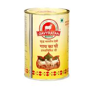 Gavyratan Pathmeda A2 Desi Cow Bilona Ghee - Sabor natural, 1 L, procesado bidireccionalmente, proceso védico tradicional, alto punto de humo, fabricado por comunidades rurales