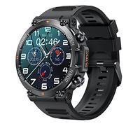 GaWear - Reloj inteligente con función de teléfono, pantalla de 3,53 cm, 360 x 360 HD, control de música, frecuencia cardíaca, podómetro, calorías, etc. Pulsera de seguimiento de actividad