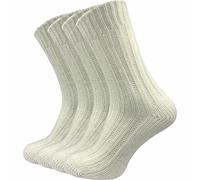 GAWILO Calcetines de alpaca para hombre, cálidos y gruesos, suaves calcetines de lana, ideales contra pies fríos, naturaleza, 43-46