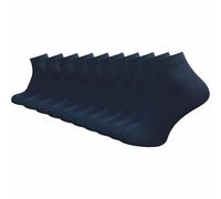 GAWILO Calcetines para mujer hechos de 100% algodón puro (6 pares | 10 pares) | Calcetines sin costuras apretadas sobre los dedos de los pies, 35-38