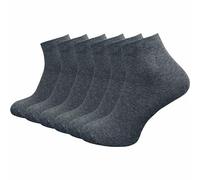 GAWILO Calcetines para mujer hechos de 100% algodón puro (6 pares | 10 pares) | Calcetines sin costuras apretadas sobre los dedos de los pies, 39-42