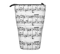 gawuoab Estuche telescópico con Forma de Nota Musical en la Hendidura para lápices.