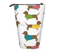 gawuoab Estuche telescópico para lápices con Base de pie para Fiestas de Perros Salchicha