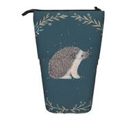 gawuoab Estuche telescópico para lápices con Bonito Erizo