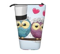 gawuoab Estuche telescópico para lápices con diseño de búhos Divertidos para decoración de Bodas