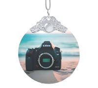 GaxfjRu Adornos de decoración para el hogar de verano, playa, Navidad, colgante de árbol de Navidad para alegría navideña