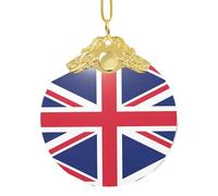 GaxfjRu Adornos de Navidad para decoración del hogar, colgante de árbol de Navidad para alegría navideña, talla única