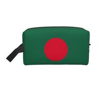 GaxfjRu Bandera de Bangladesh impresión Viaje Cosméticos Bolsa Organizador Grande de Maquillaje Mujeres para Cosméticos Artículos de tocador Accesorios, blanco, Talla única, Color blanco., Talla única