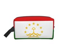 GaxfjRu Bandera de Tayikistán impresión Viaje Bolsa de Cosméticos Organizador Grande Bolso de Maquillaje Mujeres para Cosméticos Artículos de tocador Accesorios, Blanco, Talla Única, Color blanco.,