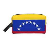 GaxfjRu Bandera de Venezuela Impresión Viaje Cosmético Bolsa Organizador Grande de Maquillaje Mujeres para Cosméticos Artículos de tocador Accesorios, Blanco, Talla Única, Color blanco., Talla única