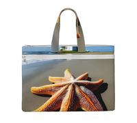 GaxfjRu Bolsa de lona con estampado de faro de mar para mujer, bolsa de trabajo casual para viajes, oficina, universidad