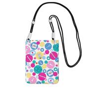 GaxfjRu Bonita bolsa para teléfono celular con estampado de enfermera para correr, caminar, senderismo y ciclismo, mini bolsa cruzada con correa de muñeca, Negro, Talla única