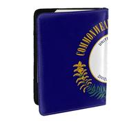 GaxfjRu Cartera para pasaporte con estampado de bandera del estado de Kentucky, para mujer, bolsa de viaje esencial para pasaporte para hombre