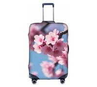GaxfjRu Cherry Blossoms - Funda de equipaje personalizada aprobada por la TSA, fundas de maleta para equipaje de 28 pulgadas, funda de maleta grande, Blanco, XL