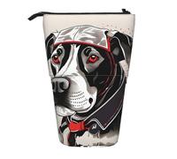 GaxfjRu Cute Animal Farm Dog - Estuche telescópico portátil para lápices, organizador con múltiples ranuras, para herramientas de escritura y accesorios