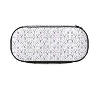 GaxfjRu Estuche para lápices con diseño de flechas de caza, triángulos, ciervos, gran capacidad, para el hogar, la universidad, oficina, organizador para adultos