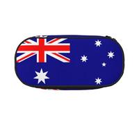 GaxfjRu Estuche para lápices de gran capacidad con estampado de bandera australiana, organizador para el hogar, la universidad, la oficina, para adultos