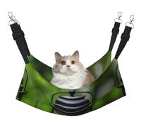 GaxfjRu Firefly And Lantern - Hamaca ajustable para gatos, para ventana, acogedora cama de terciopelo para mascotas y salón para gatitos