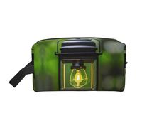 GaxfjRu Firefly y linterna impresión Viaje Cosméticos Bag Organizador Grande Bolsa de Maquillaje Mujer para Cosméticos Accesorios de tocador, Blanco, Talla única, Color blanco., Talla única