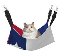 GaxfjRu Flag Of Texas - Cama ajustable para gatos, hamaca para ventana, acogedora cama de terciopelo para mascotas y descanso para gatitos