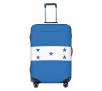 GaxfjRu Funda de maleta con la bandera de Honduras, fundas de maleta para equipaje, mantiene tu equipaje seguro y elegante, fundas de equipaje para maleta aprobadas por la TSA, Black, L