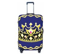 GaxfjRu Funda de maleta Fantasy Tiara, fundas de maleta para equipaje, mantiene tu equipaje seguro y elegante, fundas de equipaje para maleta aprobadas por la TSA, Black, XL