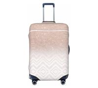 GaxfjRu Funda protectora para maleta de viaje, lavable, antiarañazos, con estampado brillante y bonito estampado, Black, XL